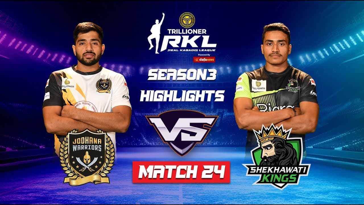 Jodhana Warriors vs. Shekhawati Kings | Match 24 Highlights